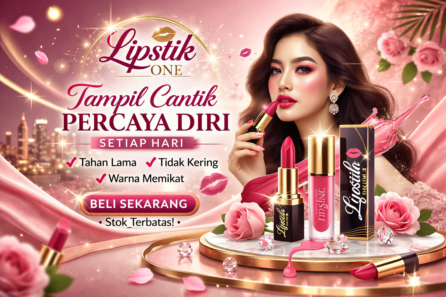 Produk Lipstik One
